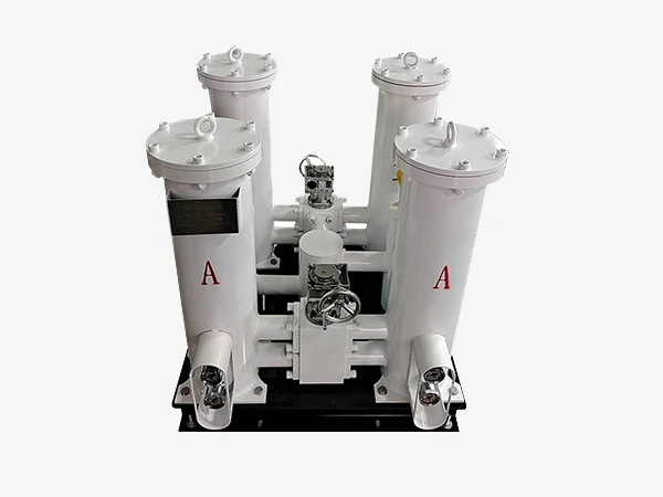 Return filter station