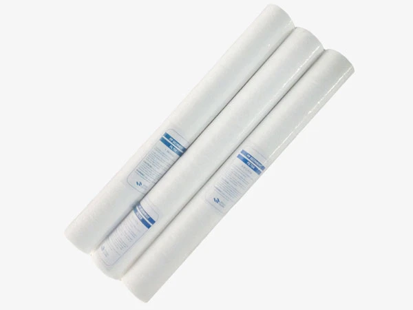 Melt-blown filter element   